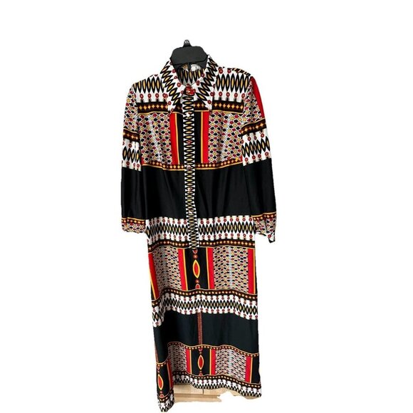Vintage 1960s Dress Dayton’s Made in the British Crown Colony of Hong Kong Sz 16 - Picture 1 of 8